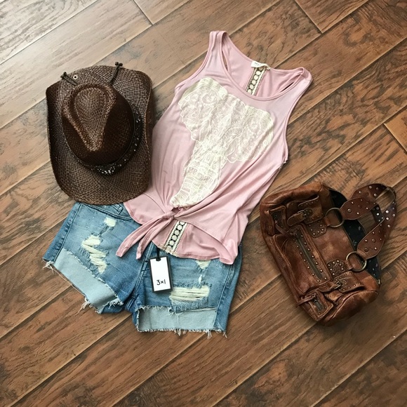 moonchild Tops - MoonChild Elephant Graphic Crop Tank